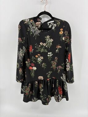 MASSIVE $10 SALE Zara Black and White Ruffled Tiered Romper